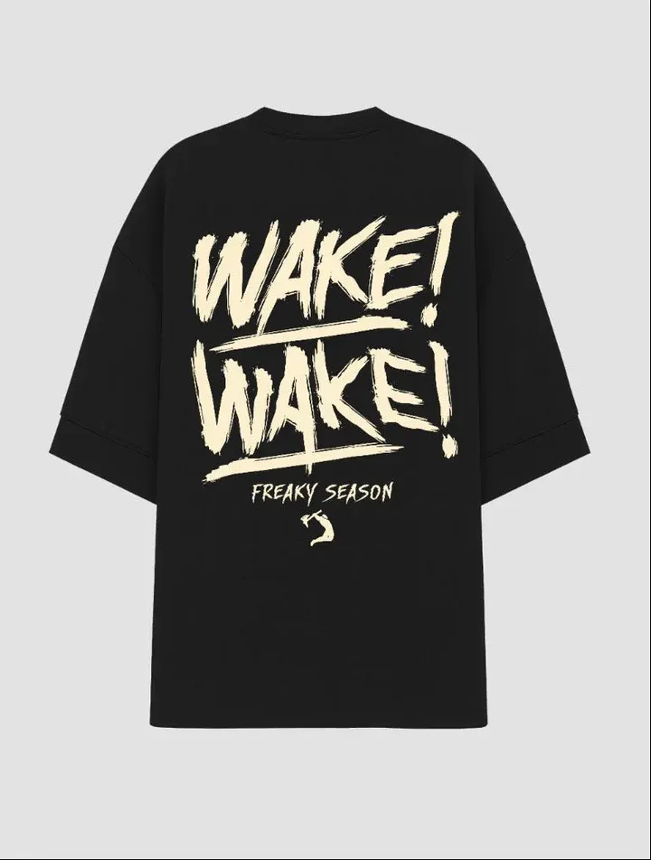 Oversized - Wake Wake Black - Freaky Season