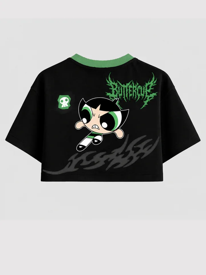 Cropped Oversized PPG - Buttercup