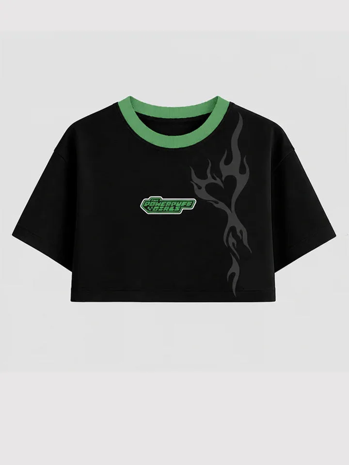 Cropped Oversized PPG - Buttercup