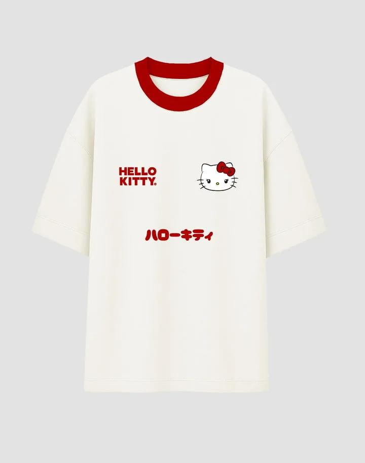 Oversized - Kanji (Off-White)